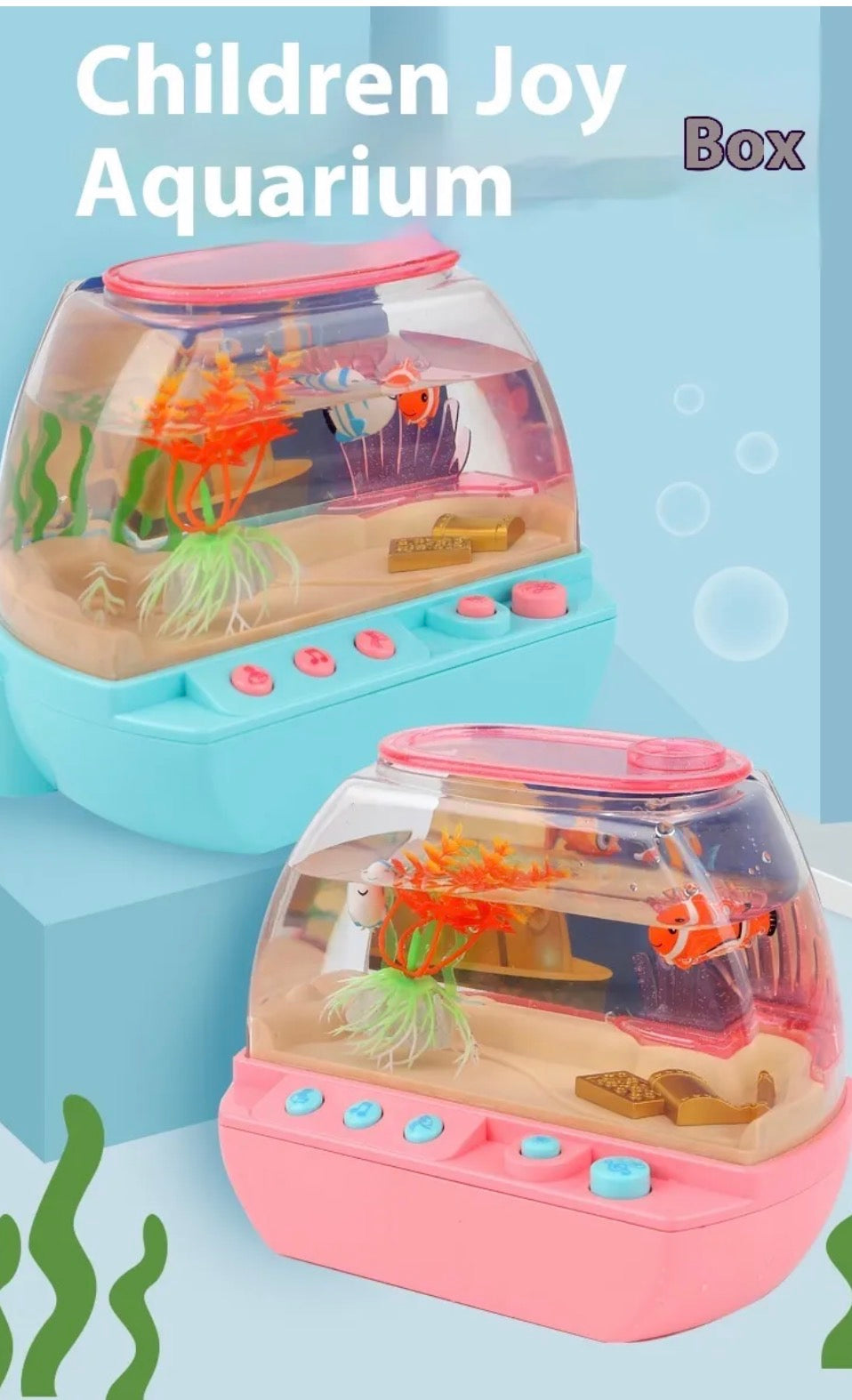 Children's Happy Aquarium Mini Educational Toys