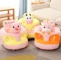 Cute Anti-rollover Baby Learns To Sit On Sofa Cartoon Plush Toys